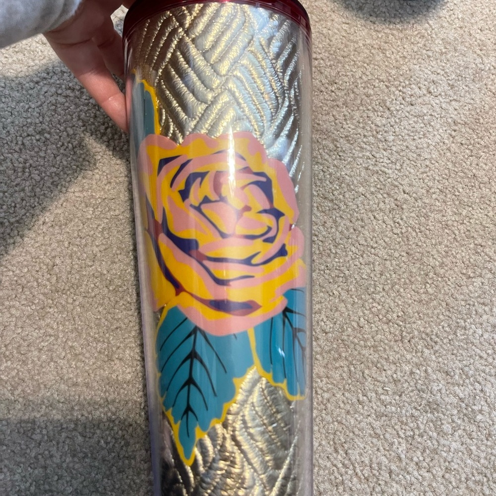 Brand new Starbucks venti tumbler rose